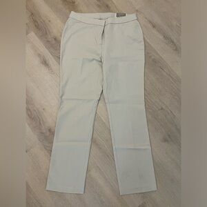 Chicos Comfort Waist Straight Leg Tan Pants